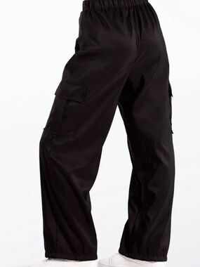 Weissman Balera Wide Leg Cargo Pants Black Child Medium